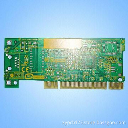Double-Sided Printed Circuit Board (PCB) with Gold Fingers, PCB